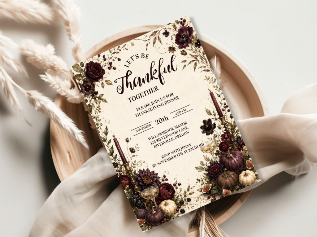 Thanksgiving Party Decorations