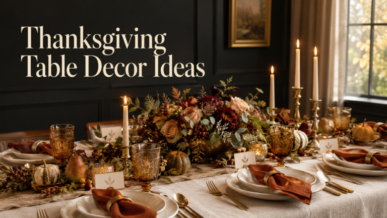 Thanksgiving Table Decor Ideas