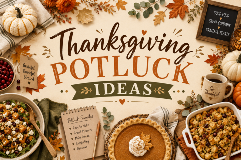 Thanksgiving Potluck Ideas