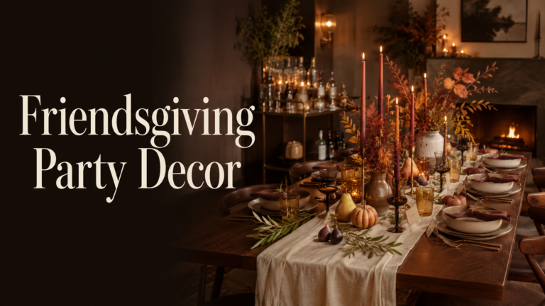 Friendsgiving Party Decor