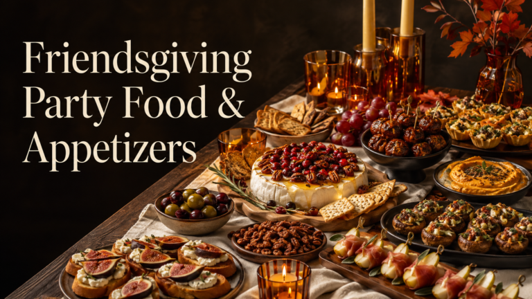 Friendsgiving Party Food & Appetizers