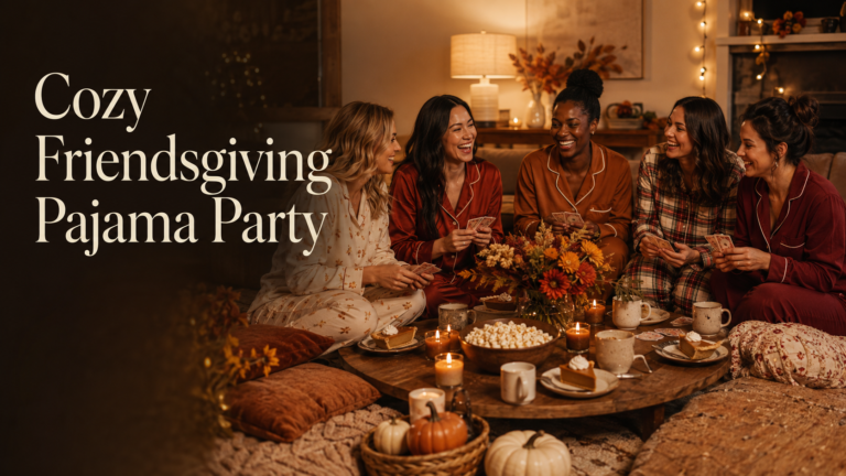 Cozy Friendsgiving Pajama Party