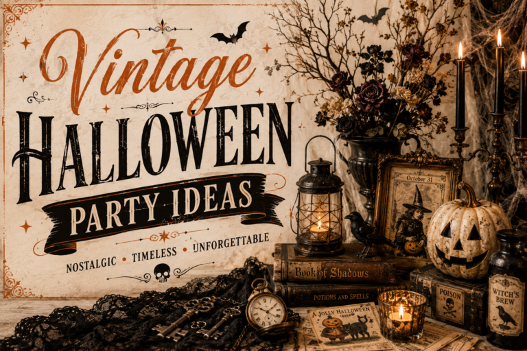 Vintage Halloween Party Ideas