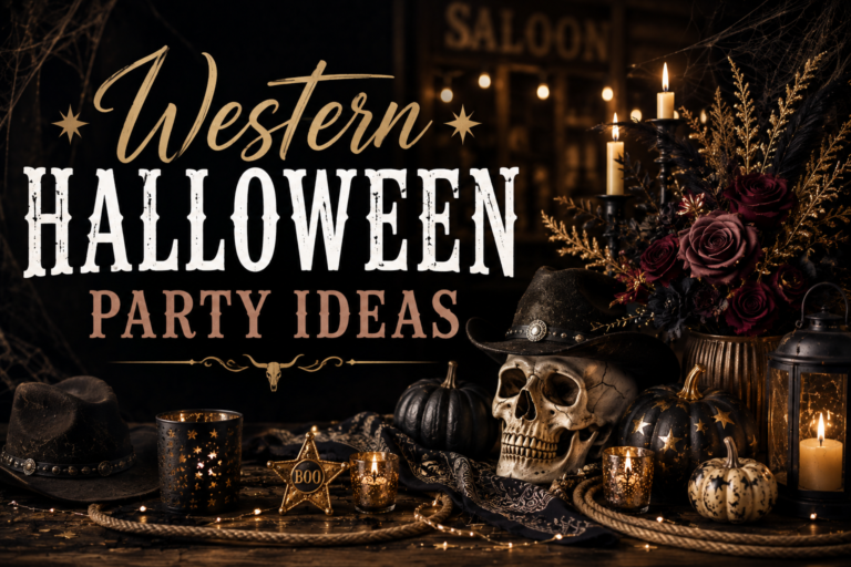 Western Halloween Party Ideas