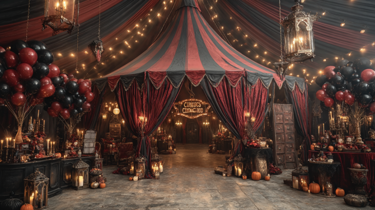 Circus & Carnival Halloween Party Ideas