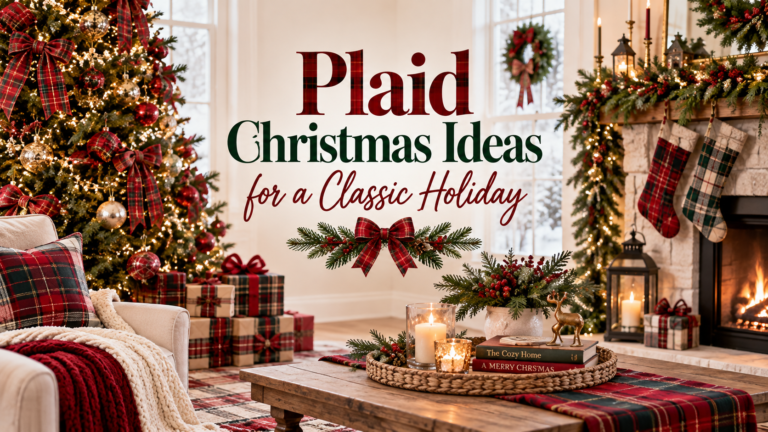 Plaid Christmas Ideas for a Classic Holiday